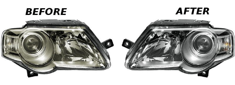 headlight restoration service, North Devon